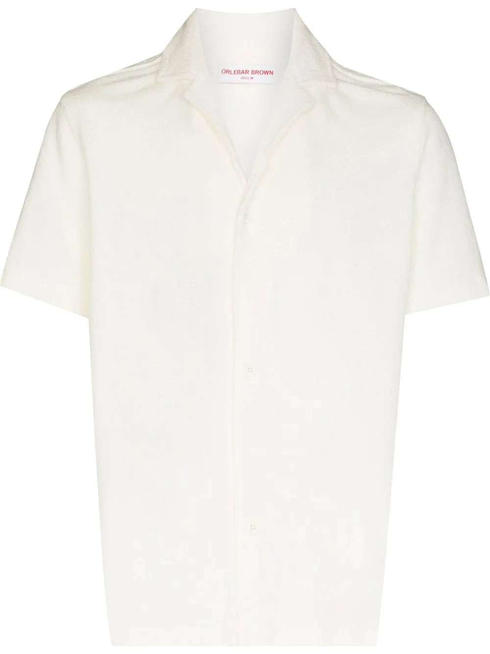 

Orlebar Brown short-sleeve spread-collar shirt - White