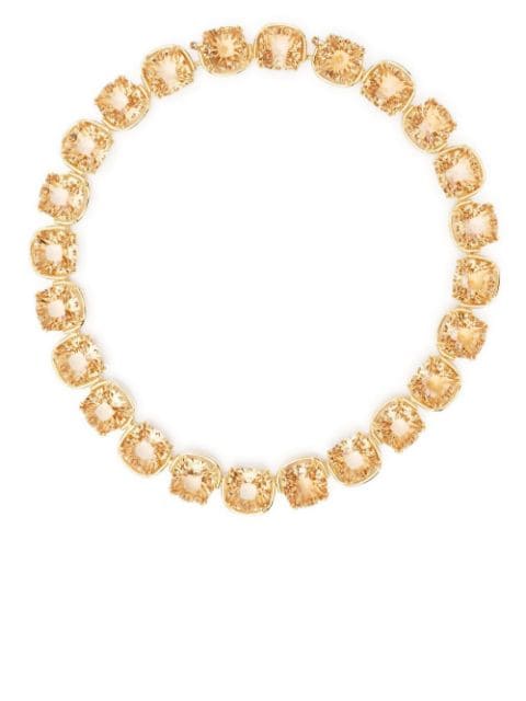 Swarovski - Harmonia cushion-cut choker necklace