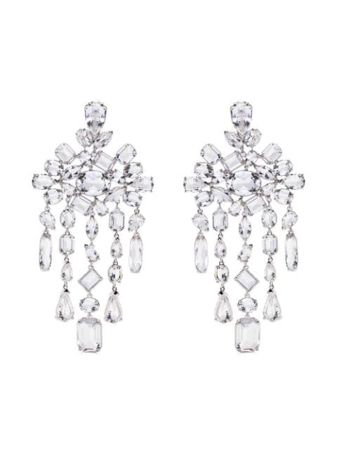 Swarovski - crystal drop earrings