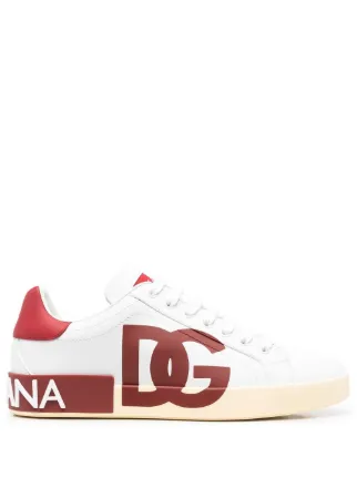 DOLCE&GABBANA ロゴ モノグラム レースアップ スニーカー Dolce & Gabbana ドルチェ＆ガッバーナ レースアップ スニーカー
