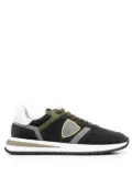 Philippe Model Paris suede panelled sneakers - Black