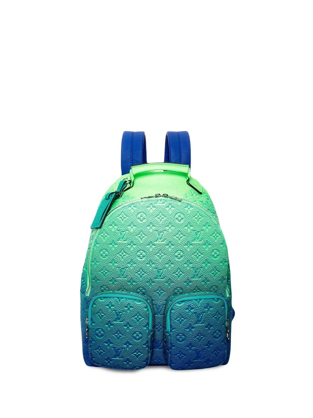 Pre-owned Louis Vuitton  Illusion Monogram Backpack In Green