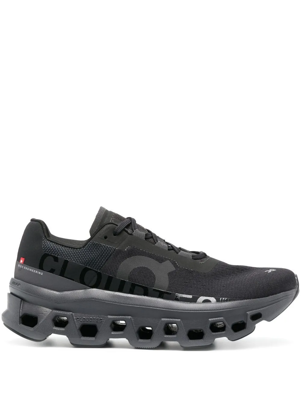 On Cloudmster Low-top Sneakers In Black