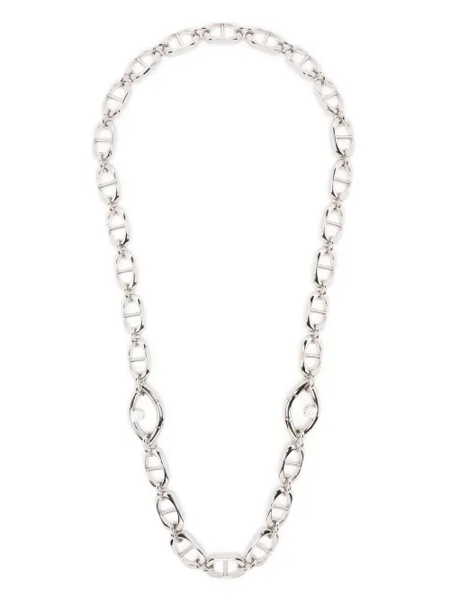 Collier en chaîne épaisse serti de perles - Capsule Eleven - Modalova