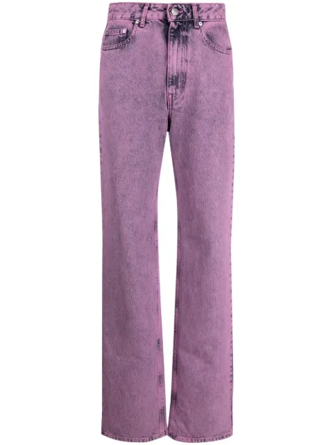 REMAIN Lynn acid-wash jeans