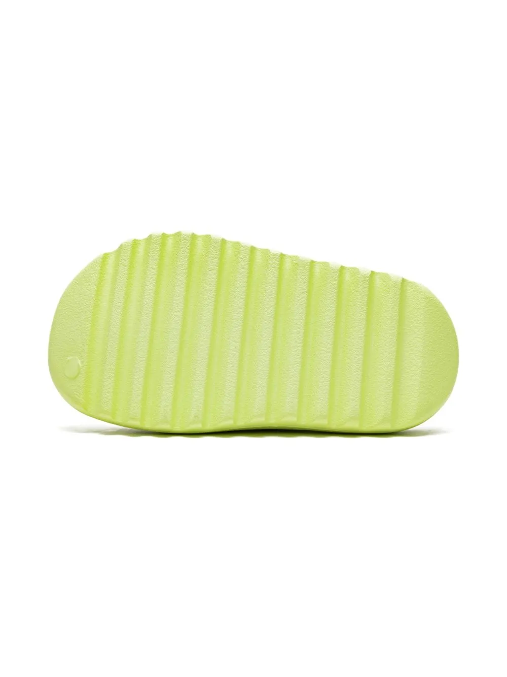 Adidas Yeezy Kids tenis Yeezy Slide Kids Luminosidad Verde ninos Goma Goma Goma 1 Amarillo