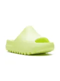 Adidas Yeezy Kids Yeezy ""Glow Green"" slides - Yellow