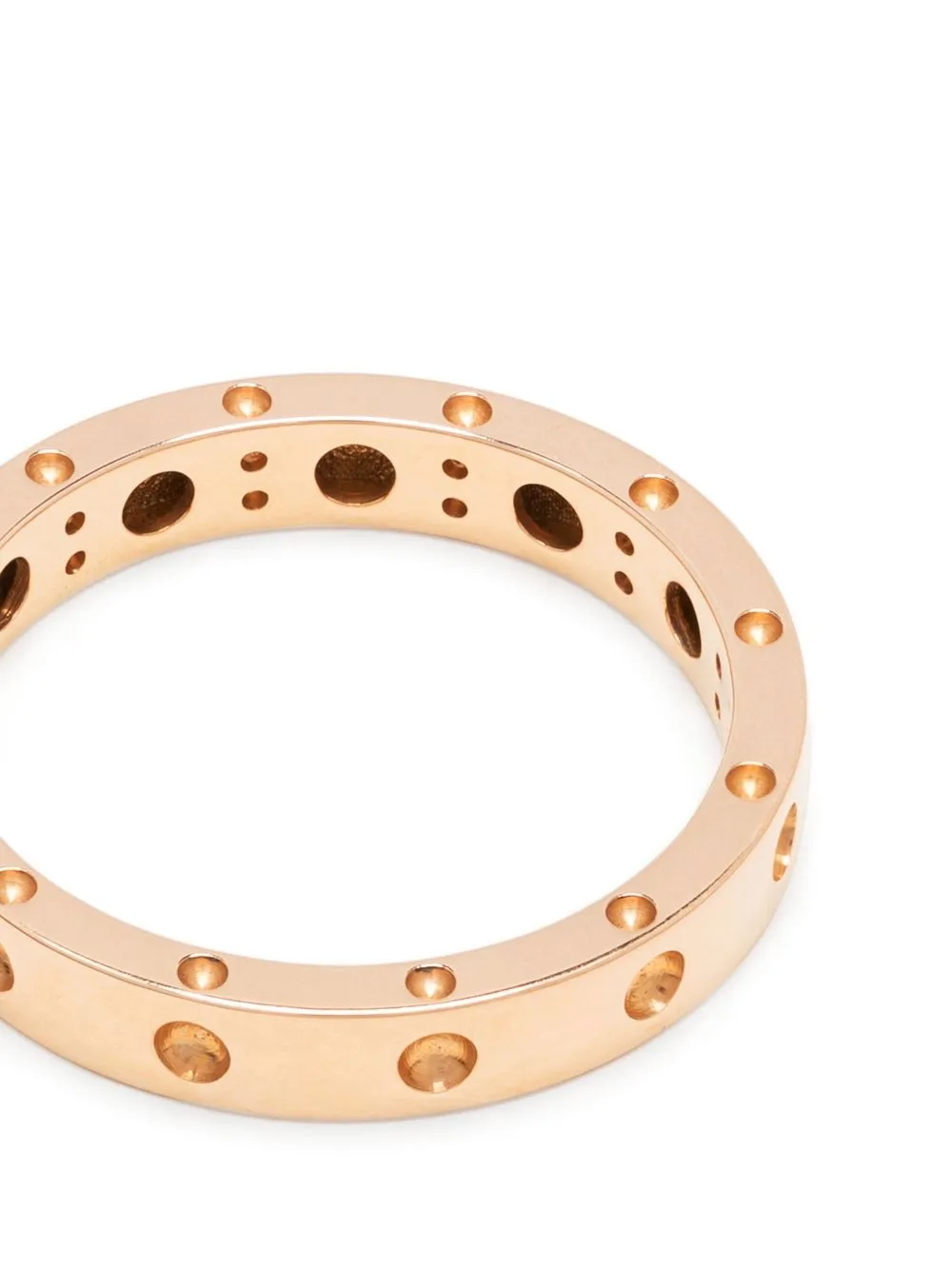 18kt Rose Gold Pois Moi Thin Band Ring