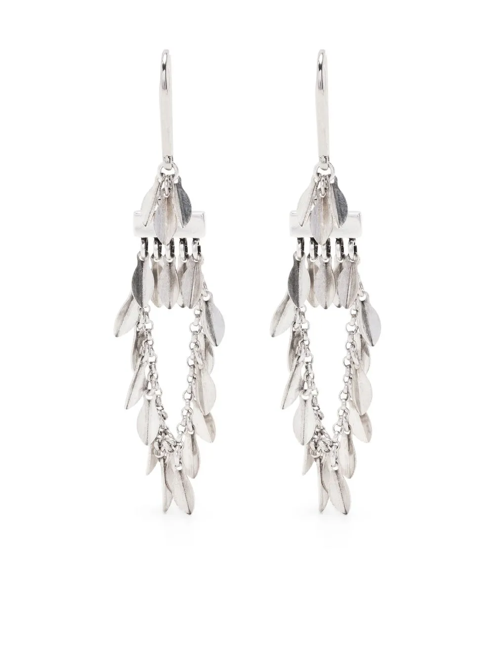 

Isabel Marant aretes con mostacillas - Plateado