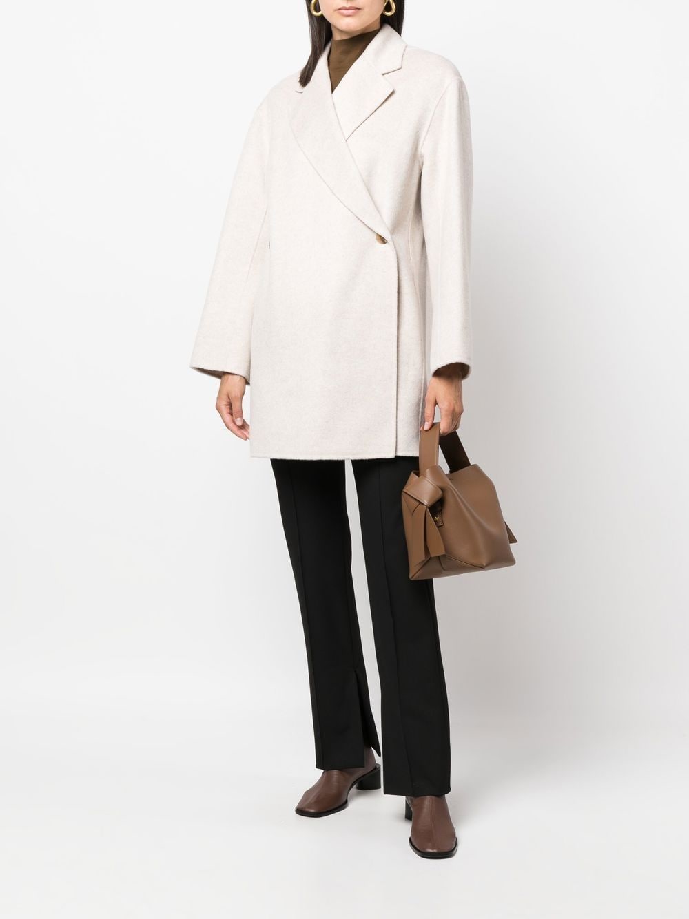 By Malene Birger Ayvian double-breasted Wool Coat - Farfetch