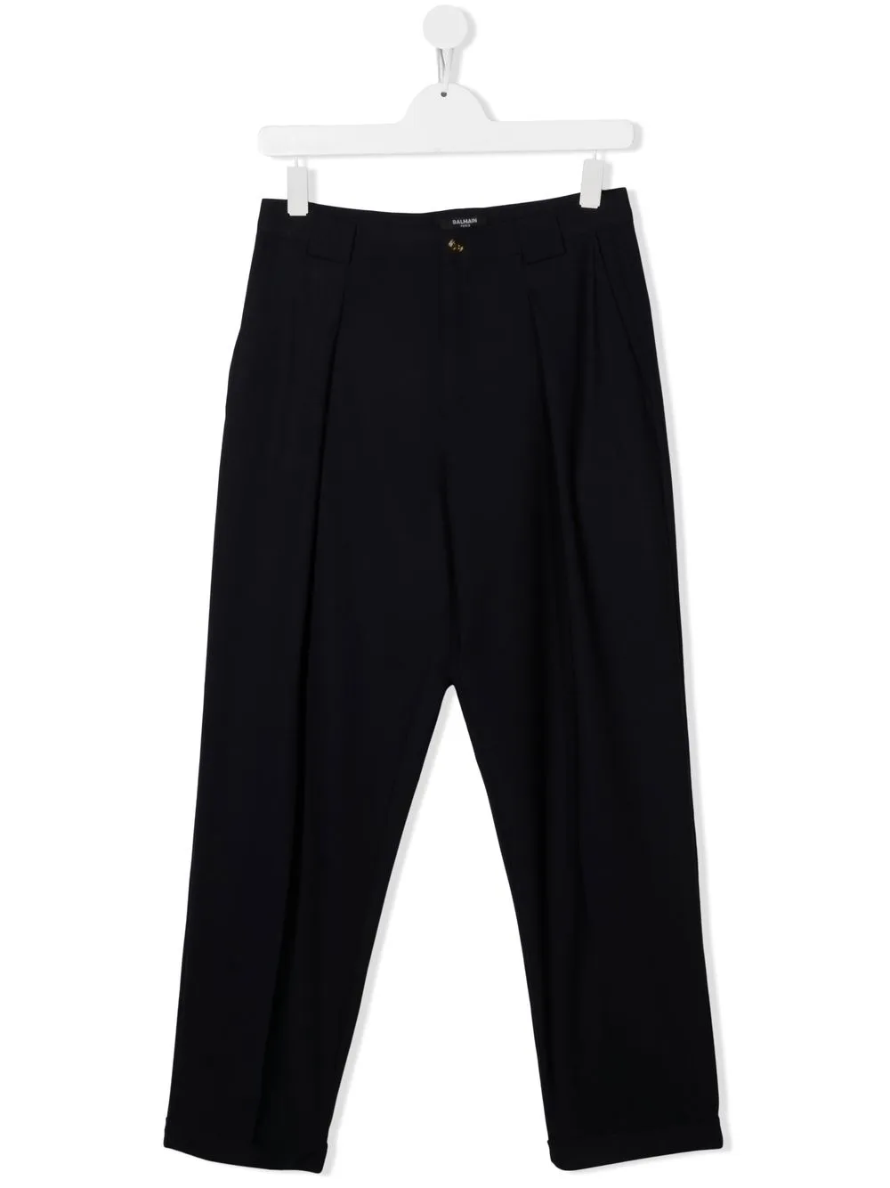 

Balmain Kids TEEN tapered-leg trousers - Blue