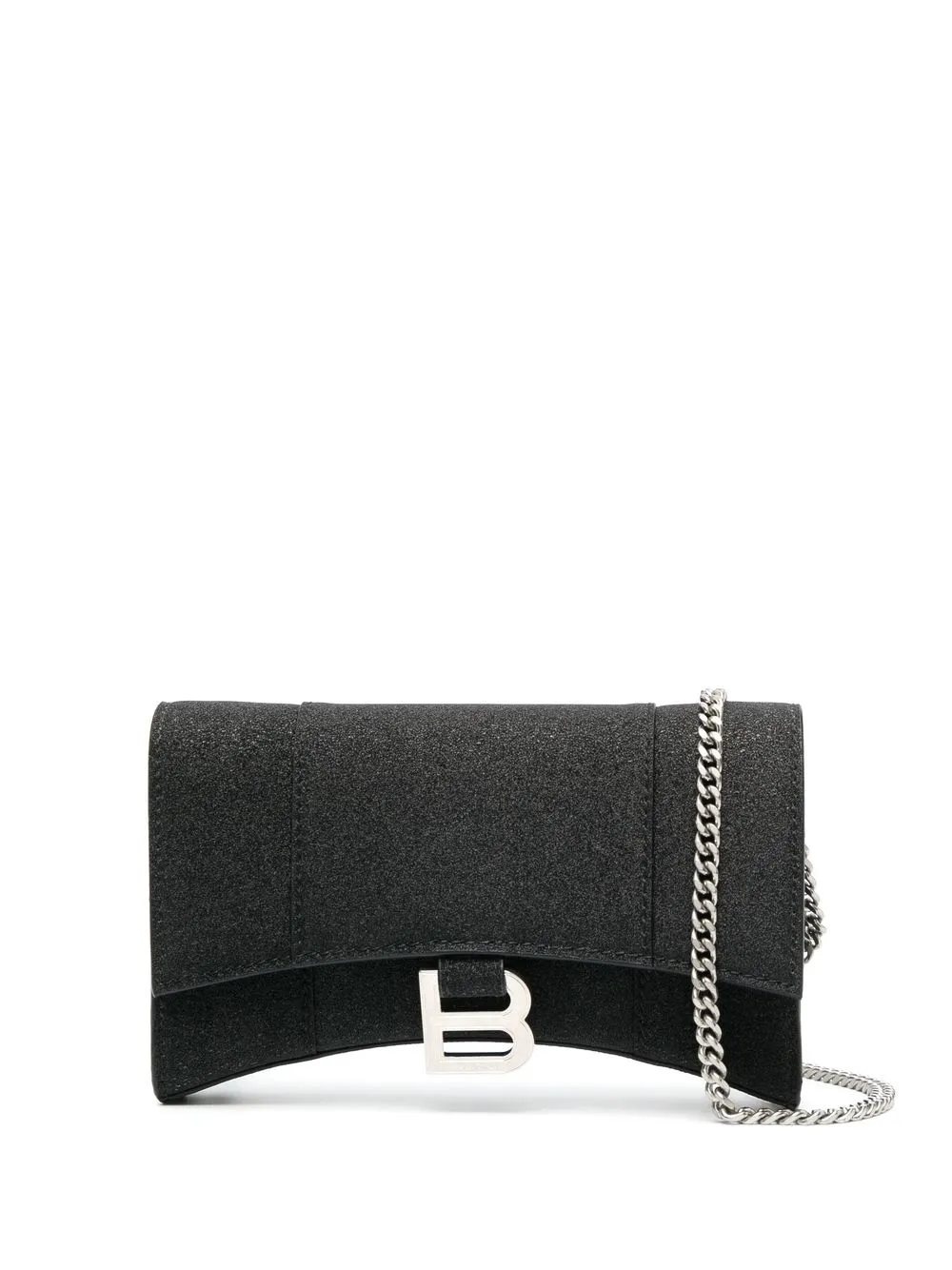 Image 1 of Balenciaga Hourglass logo-plaque wallet
