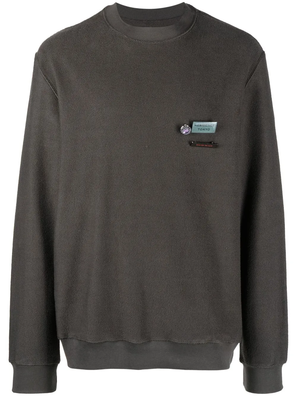 

Song For The Mute loog-badge sweatshirt - Grey