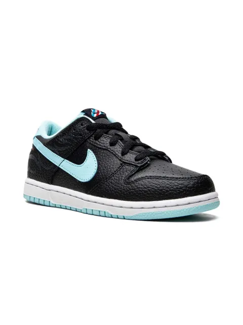Nike Kids Dunk Low SE "Barbershop" sneakers