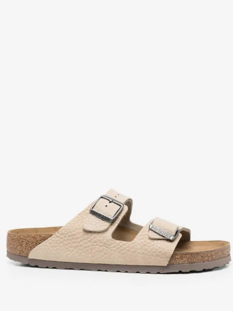 Birkenstock Sandália Sandcastle de couro