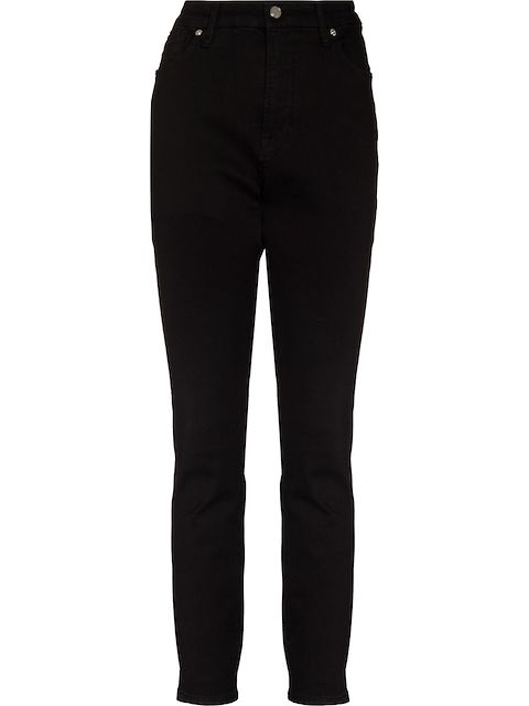 Good American high-waisted denim jeans