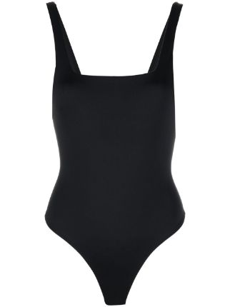 SCUBA SQUARE NECK BODYSUIT | BLACK001