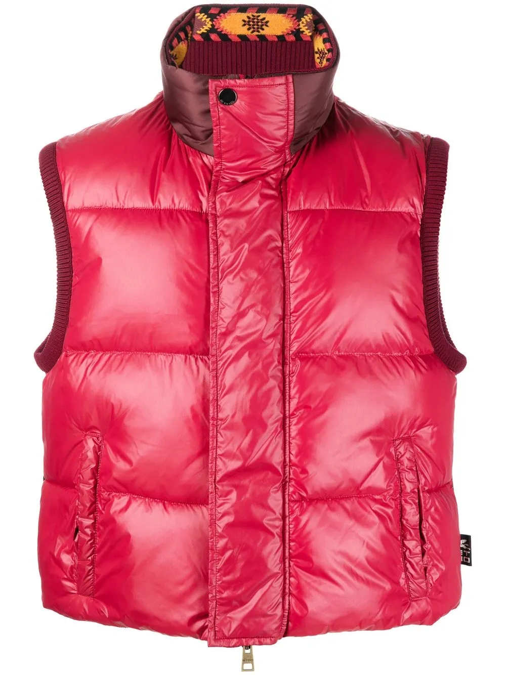 

ETRO cropped padded jacket - Red