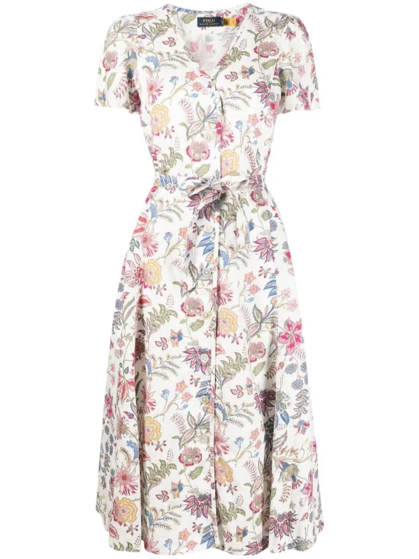 Polo Ralph Lauren floral-print Linen 
