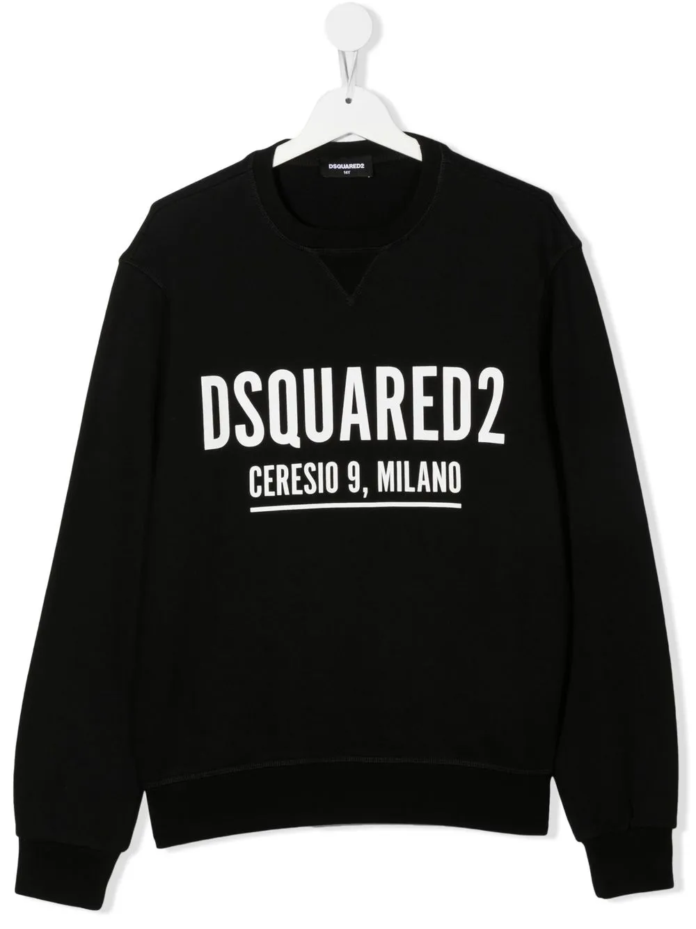 

Dsquared2 Kids sudadera con logo estampado - Negro