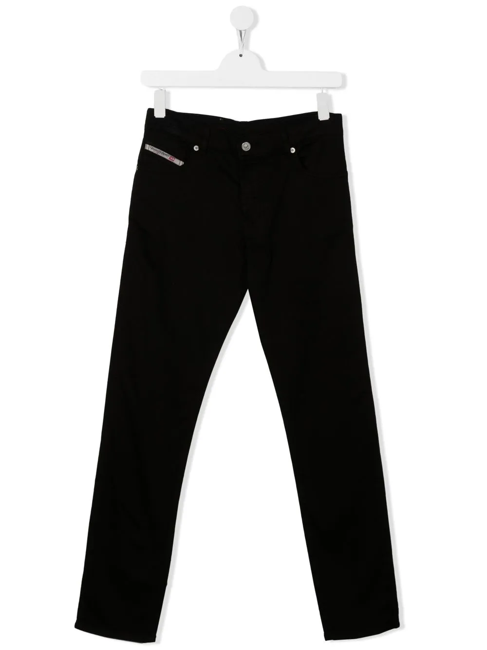 

Diesel Kids jeans ajustados - Negro