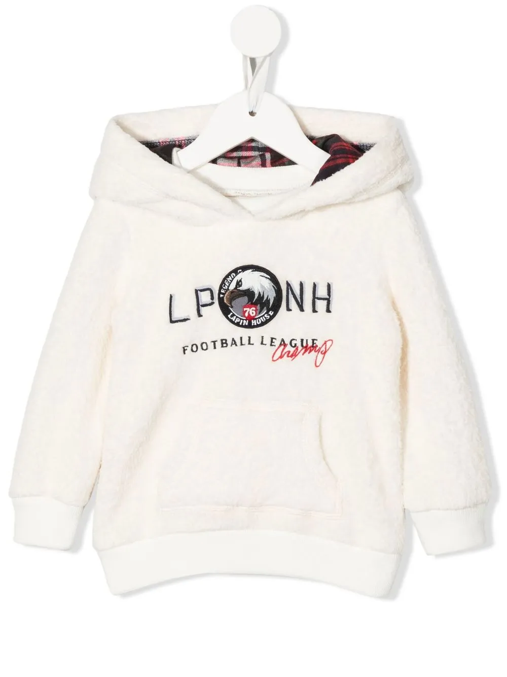 

Lapin House suéter con logo bordado - Blanco