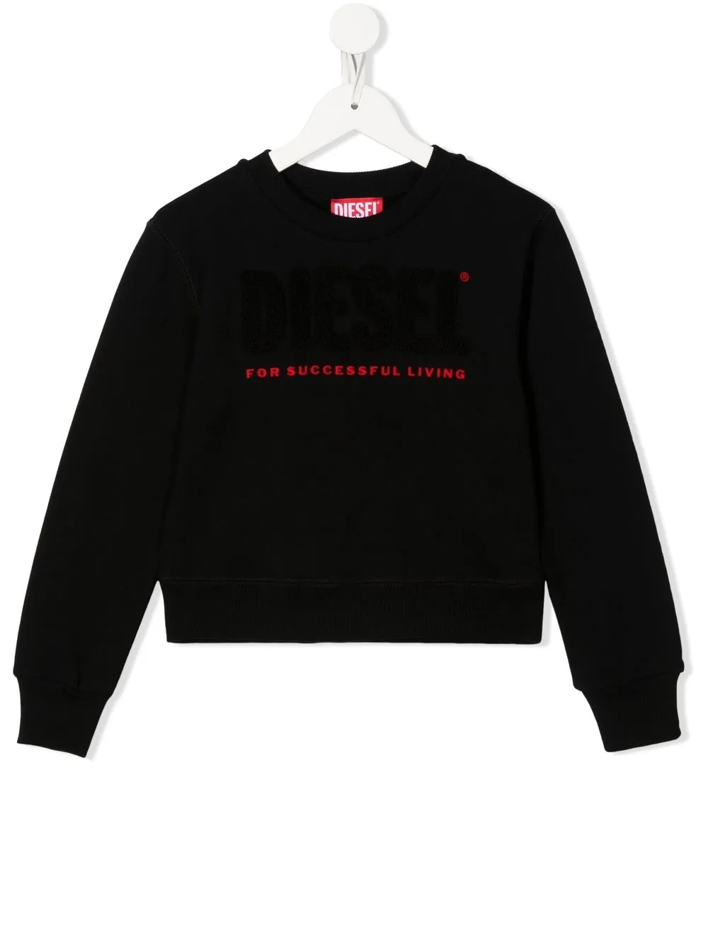 

Diesel Kids logo-print sweatshirt - Black