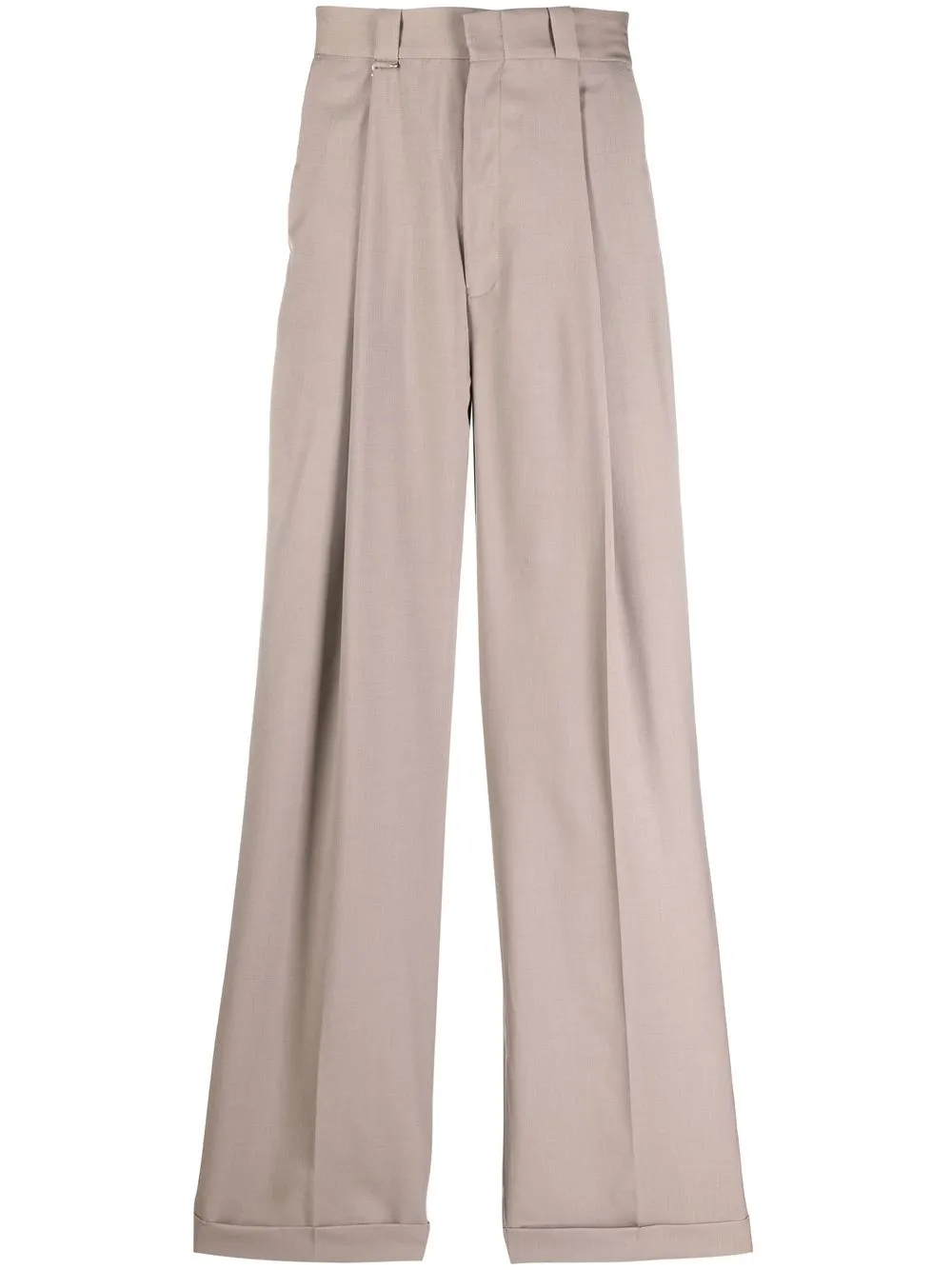 

Eytys wide-leg high-waisted trousers - Neutrals