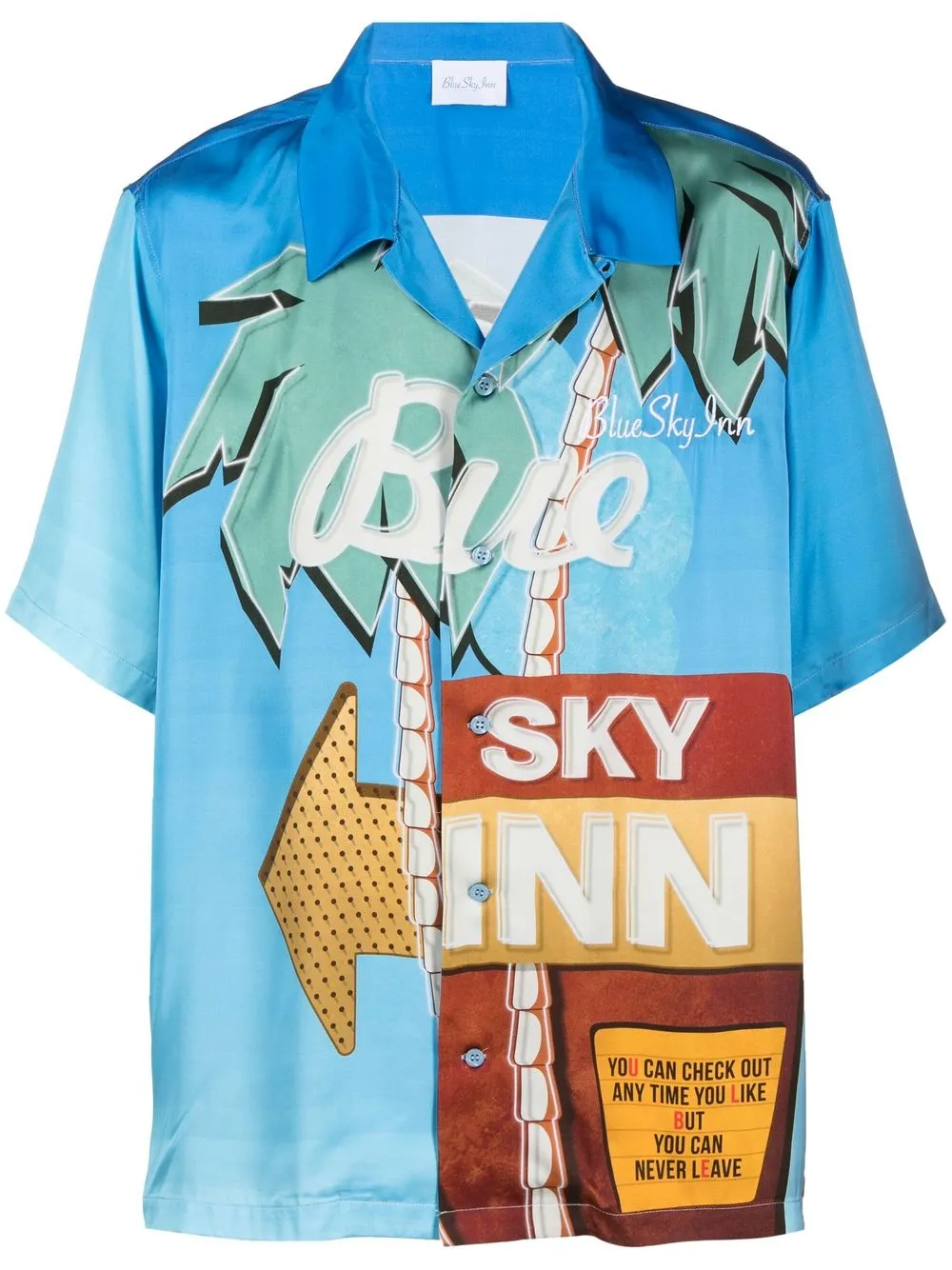 

BLUE SKY INN camisa con estampado gráfico - Azul