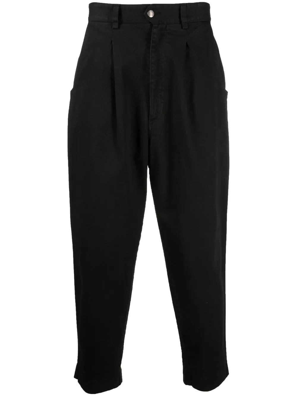 

Société Anonyme pantalones tapered con tiro alto - Negro