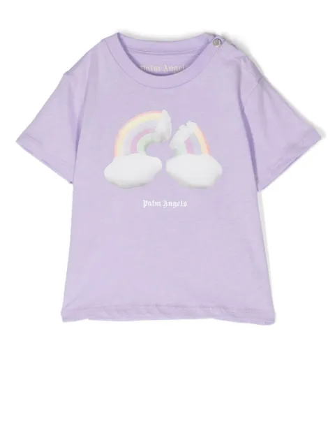 Palm Angels Kids graphic-print T-shirt