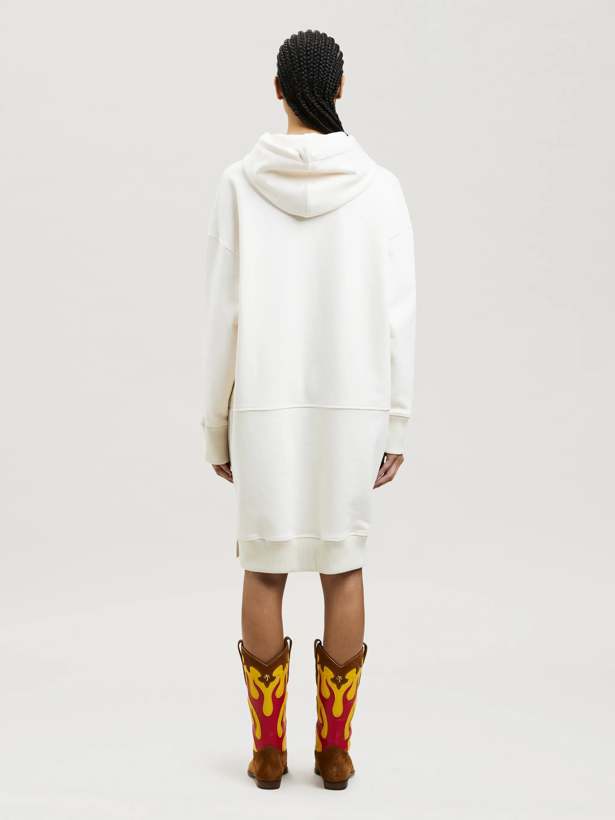 HOODED OVERSIZE DRESS