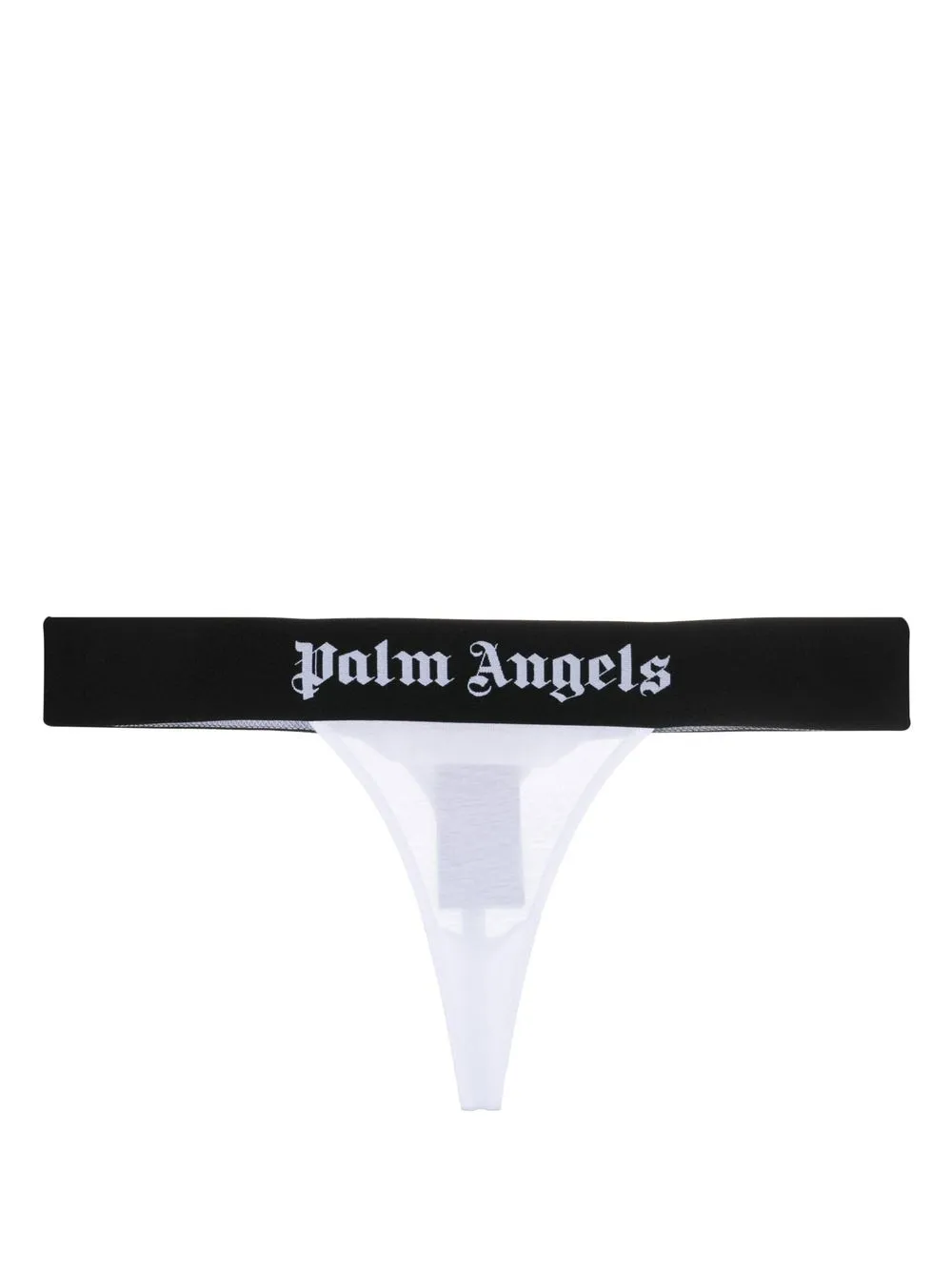 

Palm Angels tanga con ribete del logo - Blanco