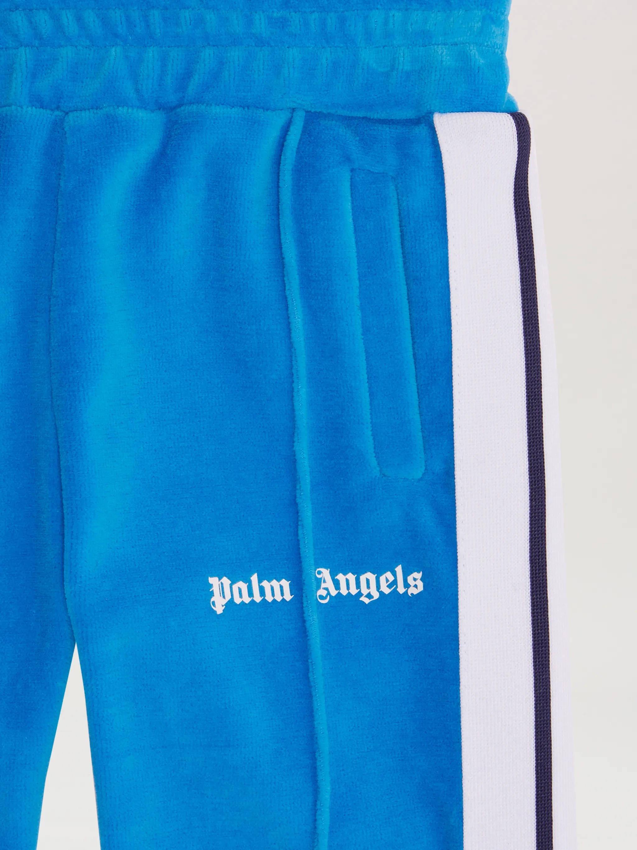 LOGO TRACK PANTS in blue Palm Angels® Official