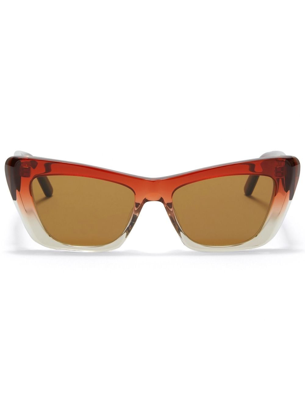 Palm Angels Hermosa Cat-eye Sunglasses In Brown