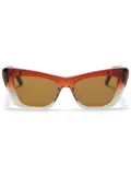 Palm Angels Eyewear Hermosa cat-eye sunglasses - Red