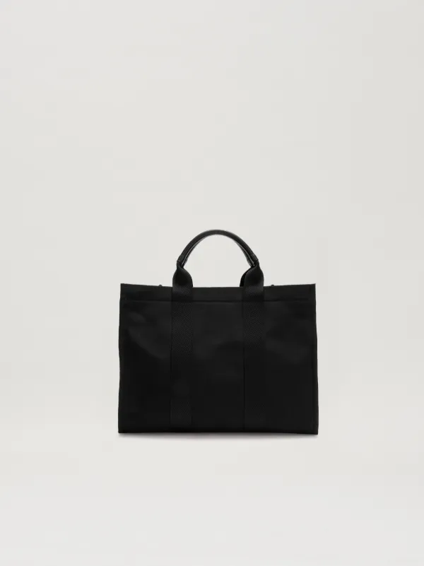 Venice Track tote bag in black Palm Angels® Official
