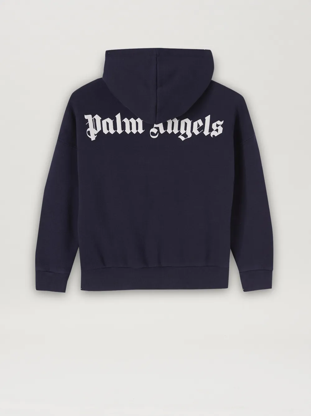 CLASSIC OVERLOGO HOODIE ZIP in 4601 navy blue white Palm Angels® Official