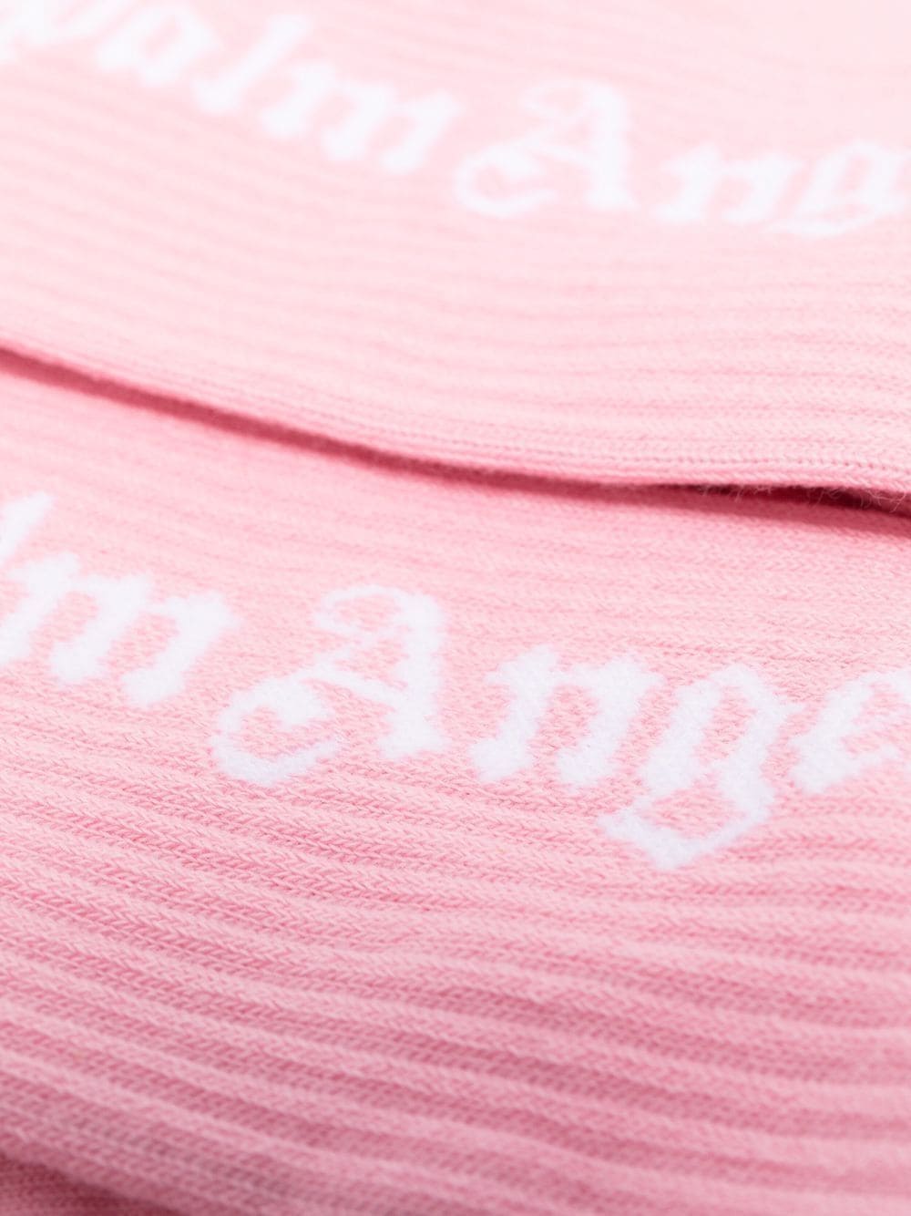 Palm Angels Kids Sokken met logoprint - Roze