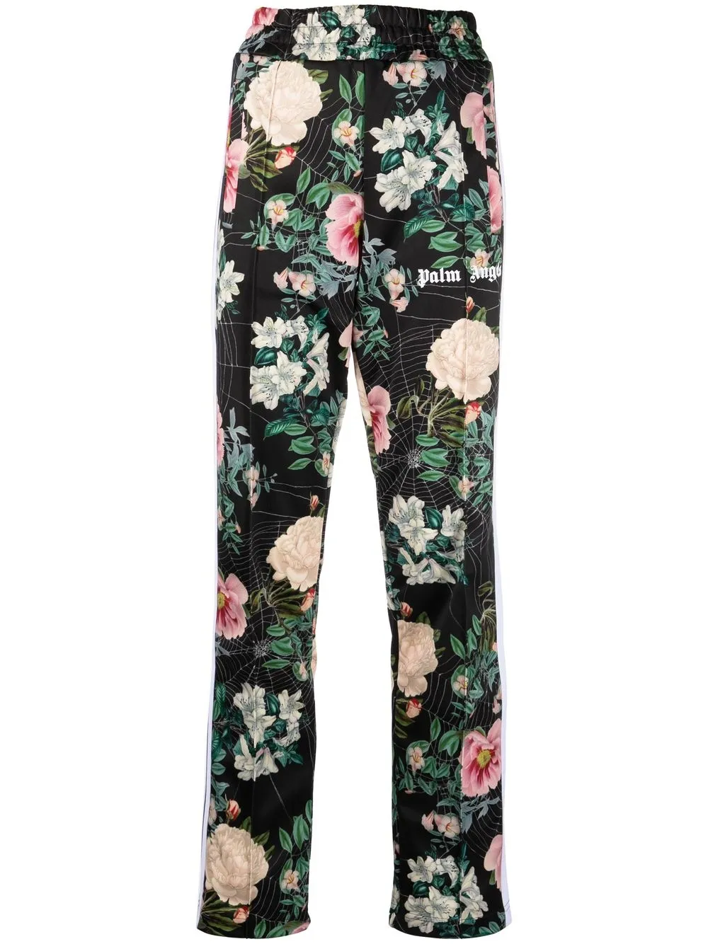 

Palm Angels floral-print track pants - Black