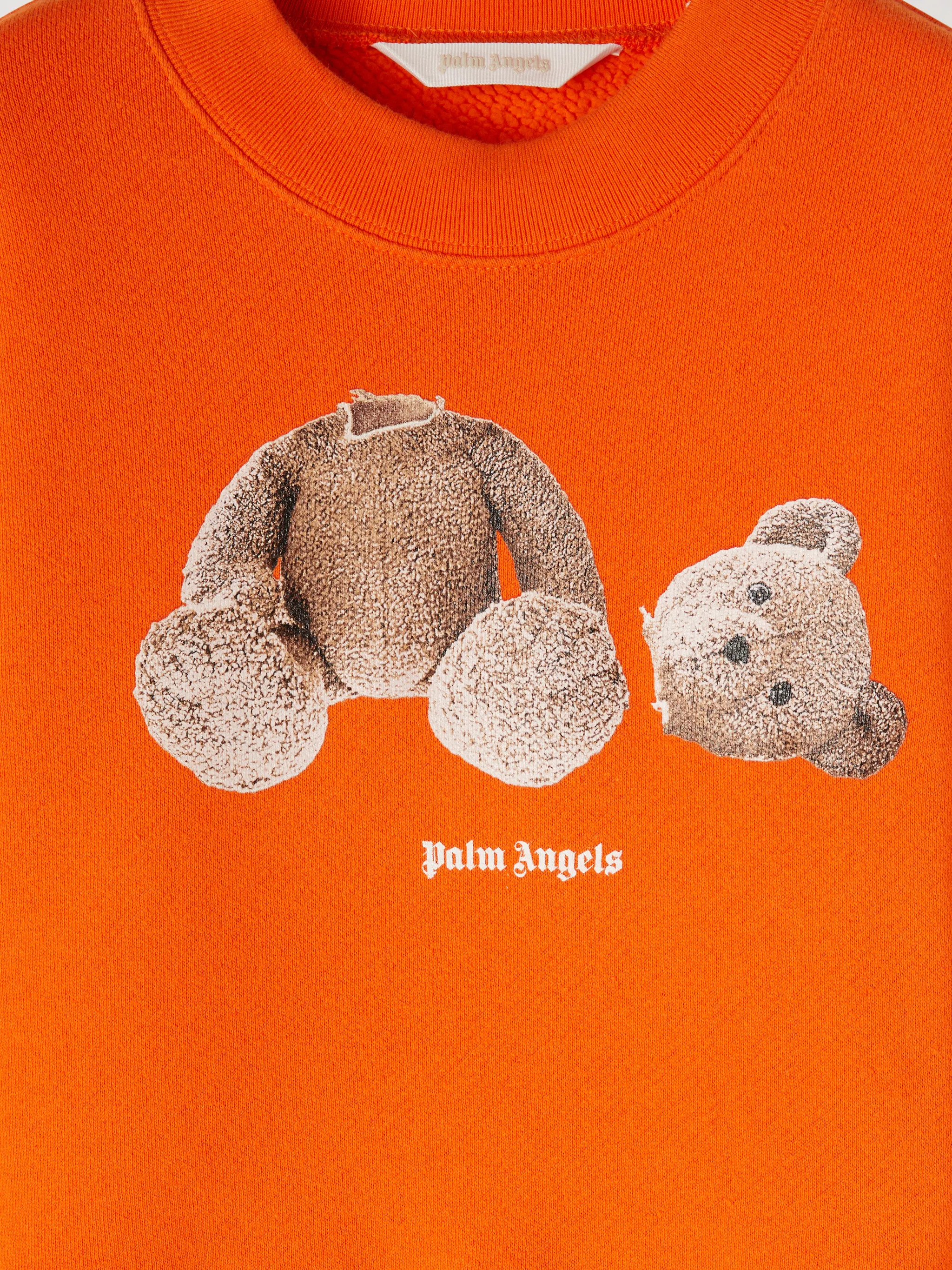 PALM ANGELS BEAR CREW SWEATSHIRT
