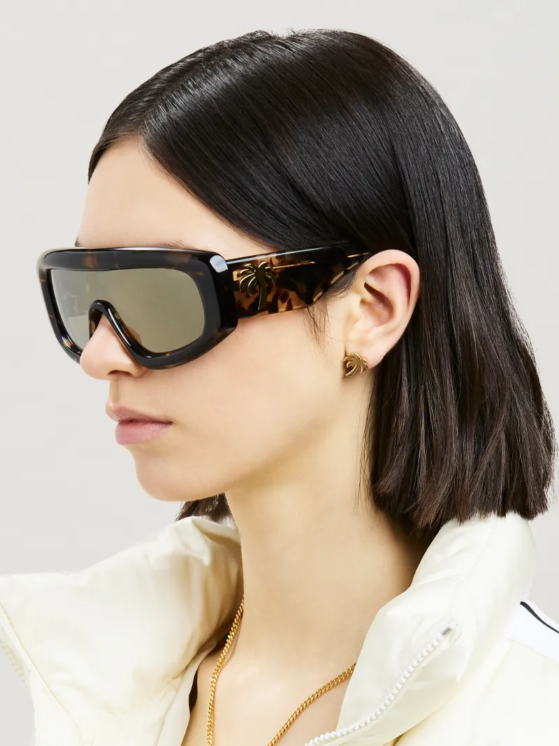 CARMEL SUNGLASSES in brown Palm Angels® Official