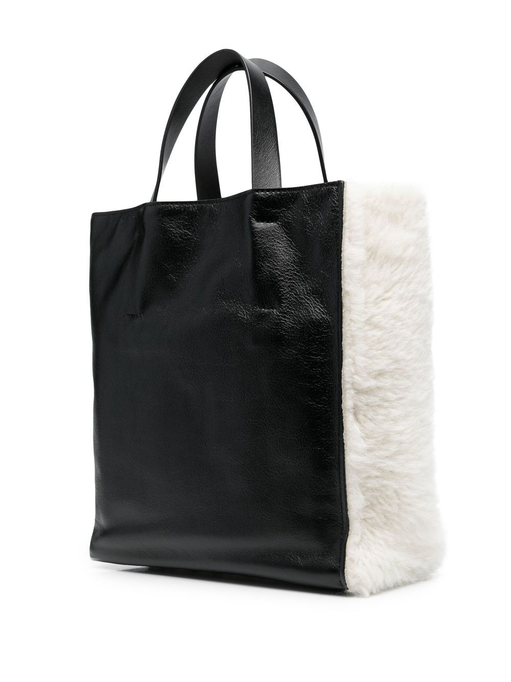 Marni Museo shearling tote bag Women