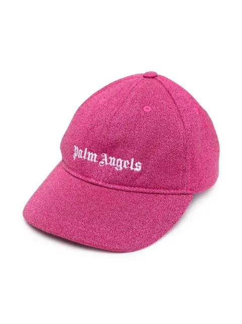 Palm Angels Kids Baseballkappe mit Glitter-Optik