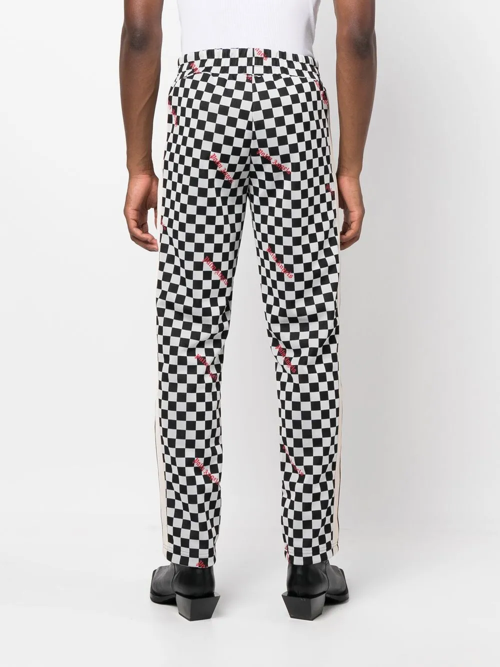 Palm Angels Damier Classic Track Pant In Black for Men