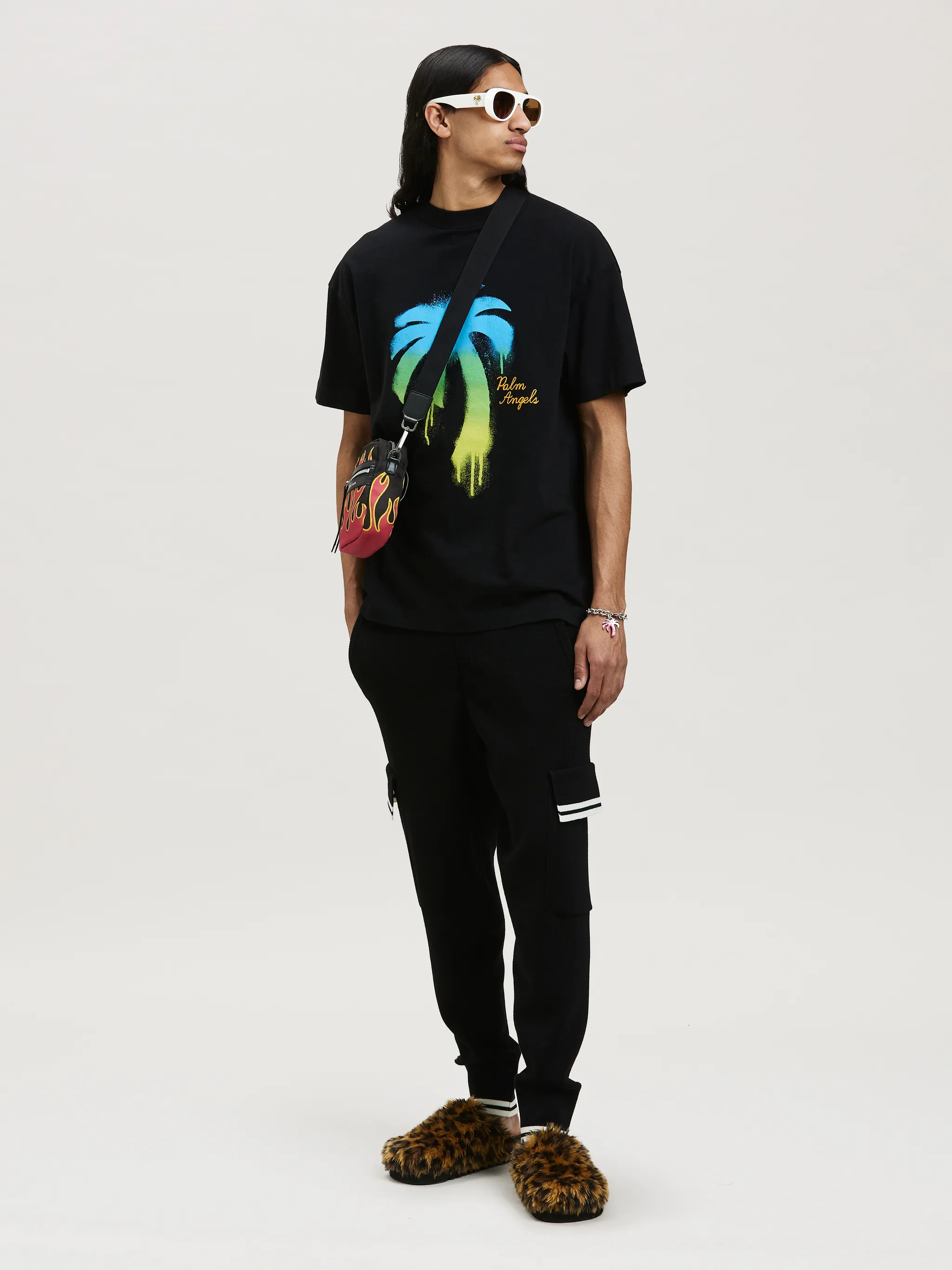 SPRAYED PALM CLASSIC TEE