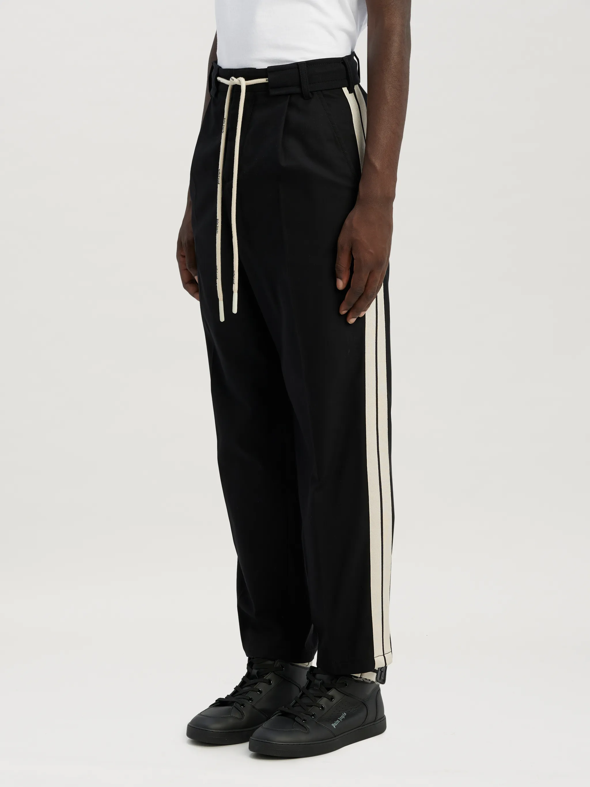 TRACK BELT PANTS