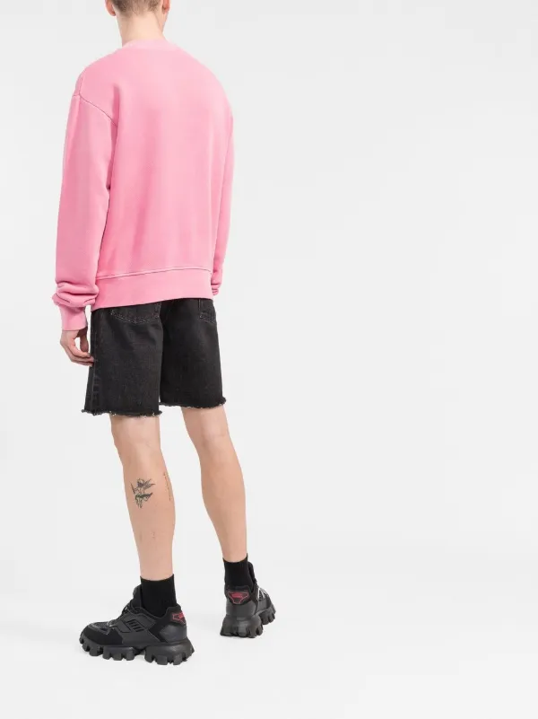 【関送無料】 Palm Angels Pin Up フーディー コットン100% PIN UP HOODY in IVORY - BLACK for Men | Palm Angels®