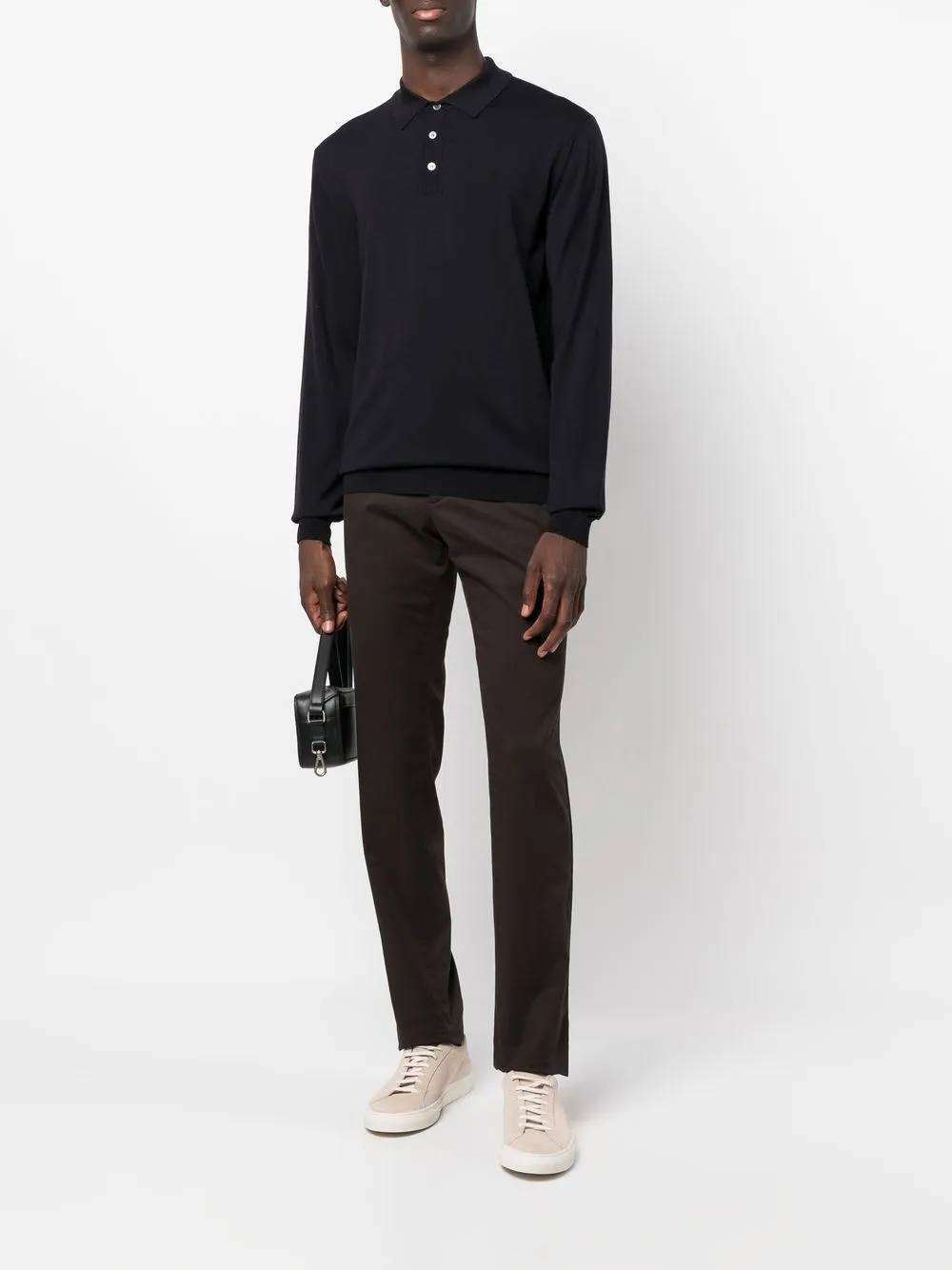 Zanone playera tipo polo con botones | Image 2