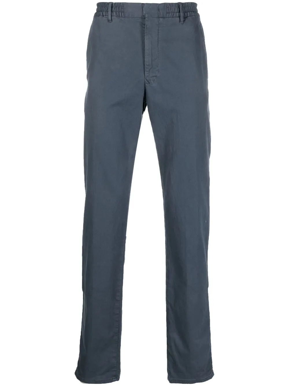 

Incotex straight-leg chino trousers - Blue